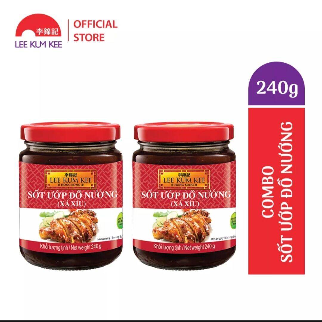 Combo 2 sốt ướp đồ nướng lee kum kee 240g