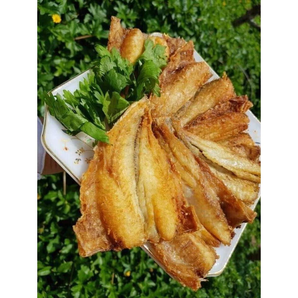 Khô cá đù 1 nắng xẻ 1kg (giao tphcm) size 10-15 con