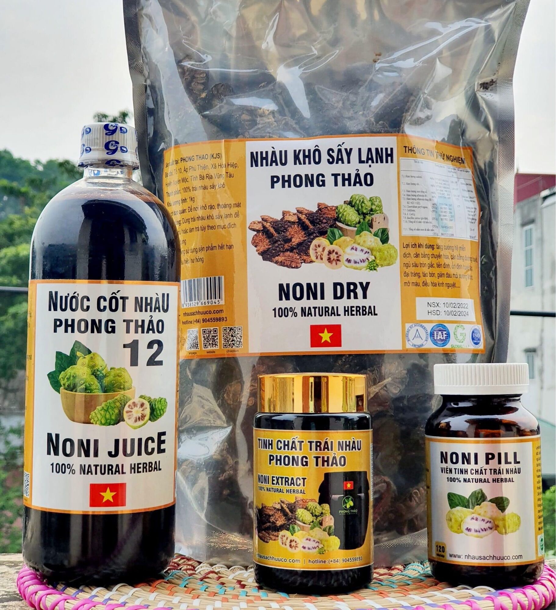 Nước ép trái nhàu - Noni juice