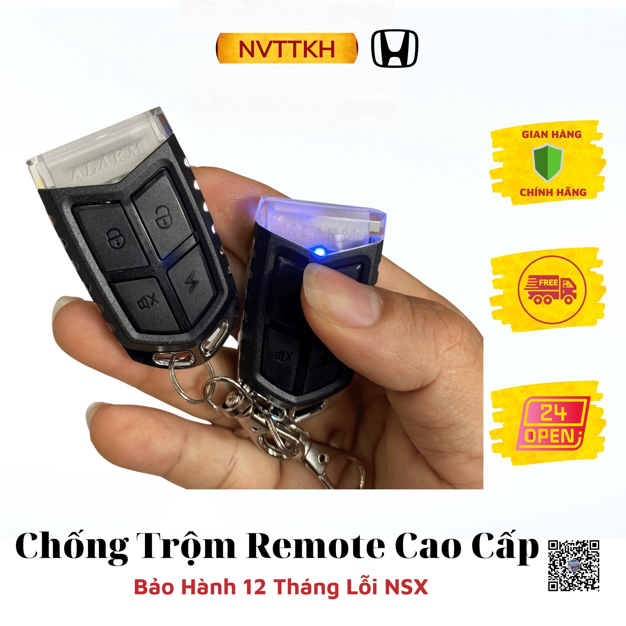 [ V3 ] Bộ khóa chống trộm 2 remote Ferry Yamaha