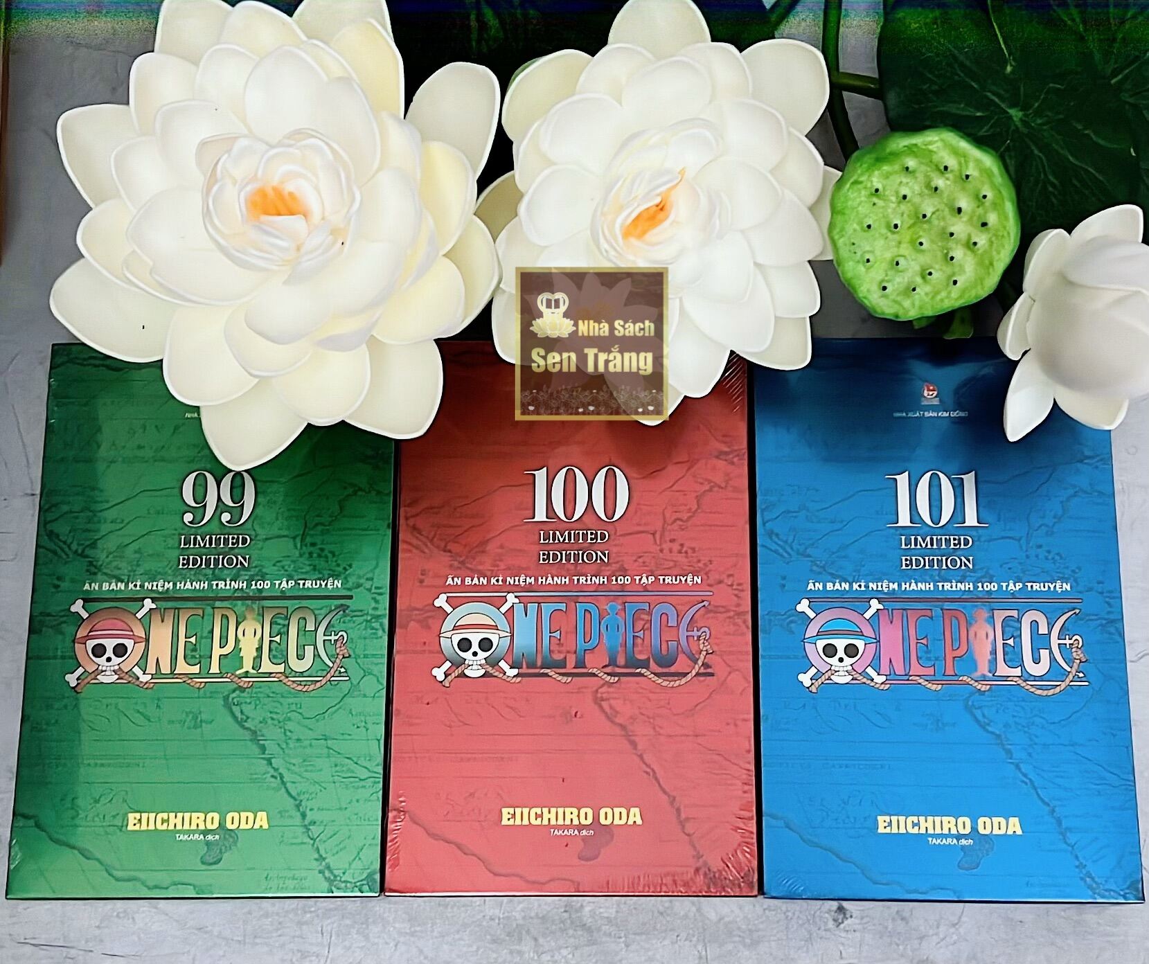 Collect One Piece - Tập 99-100-101/ Limited-New seal