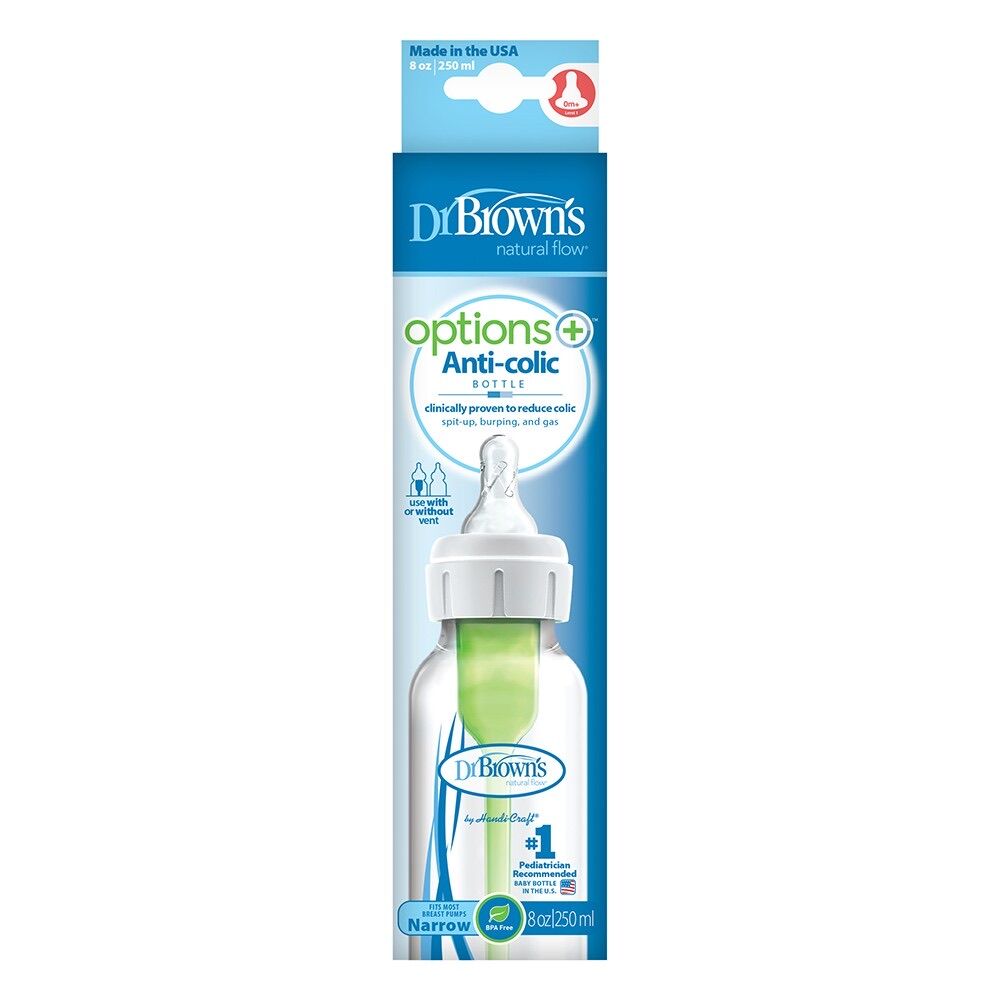 Bình sữa dr brown’s option plus cổ hẹp 120-250ml