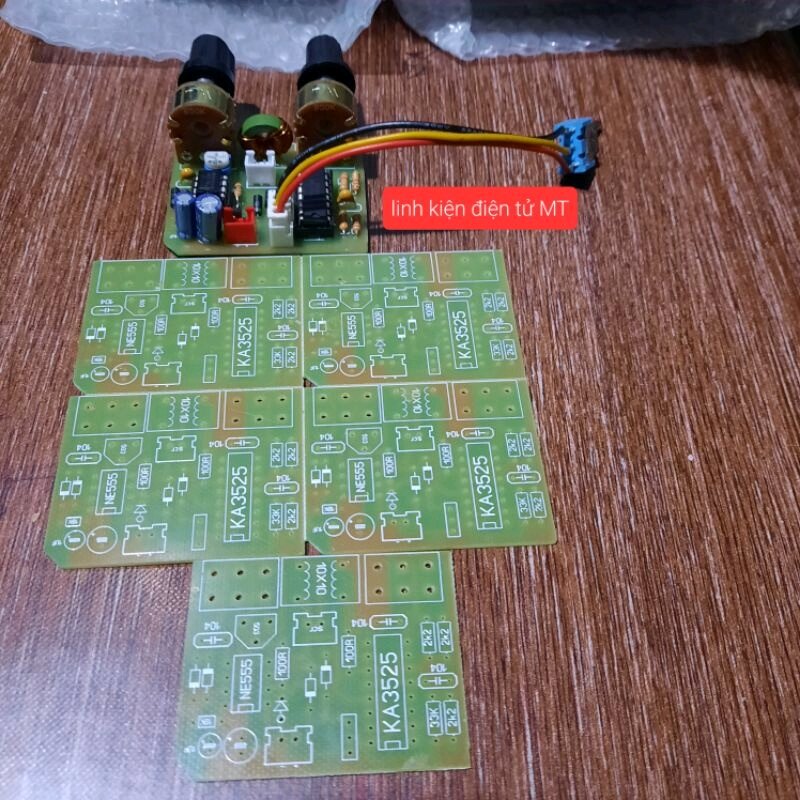 Combo 5 Bo băm cách li 3 cđ có đa bậc và thả cáp (bo trống)