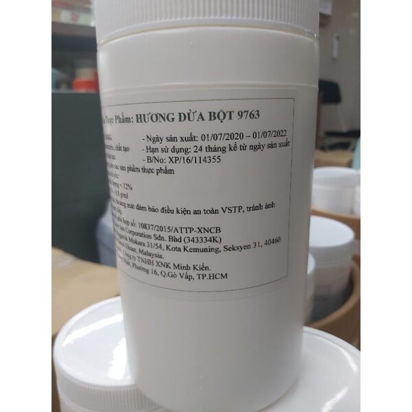 Bột hương dừa Malaysia hộp 1kg