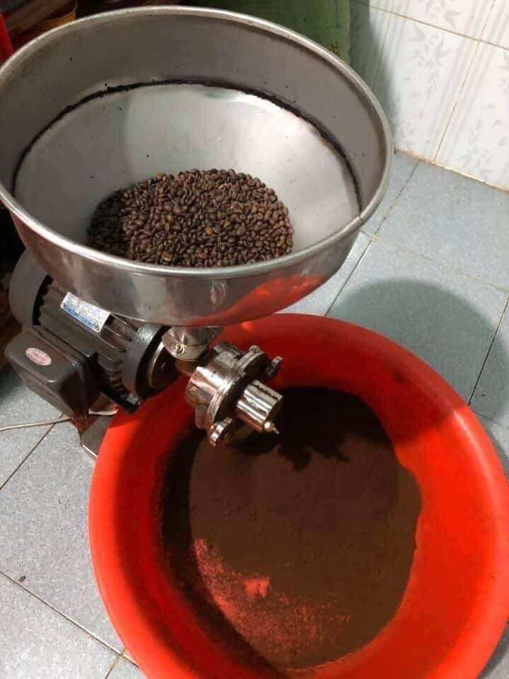 Cà Phê Hạt Robusta Nguyên Chất Rang Mộc Gói 500G
