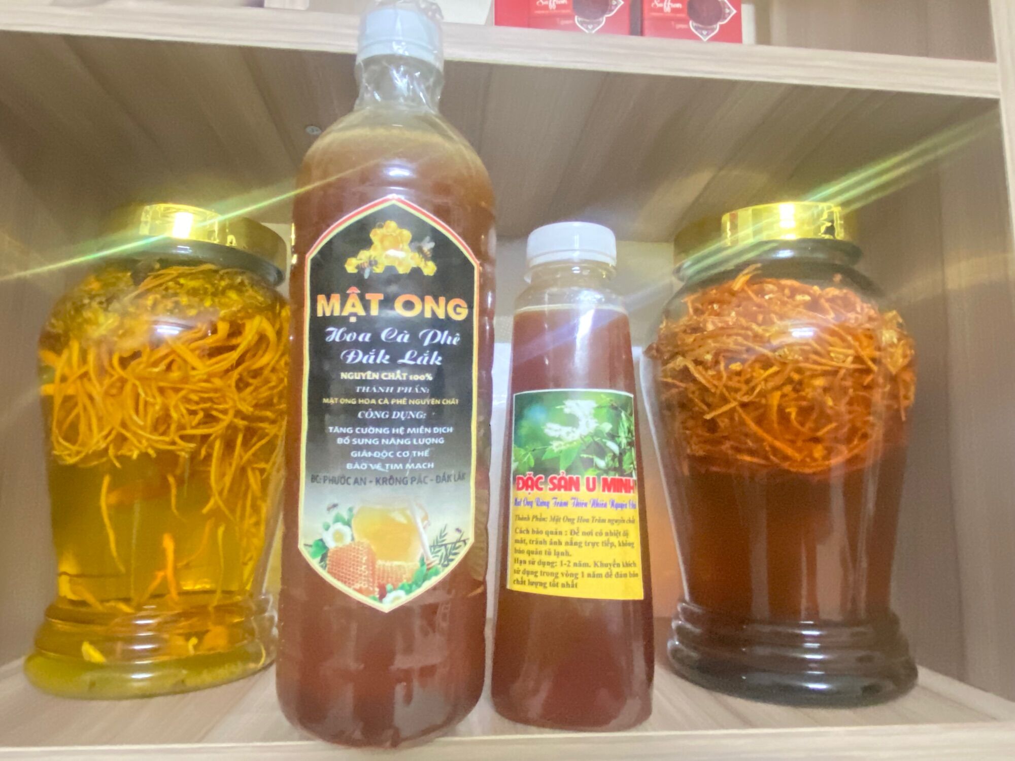 Mật ong hoa cafe 1 lít