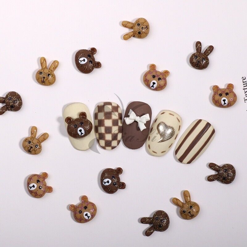 CHARM GẤU NÂU M54 15 viên