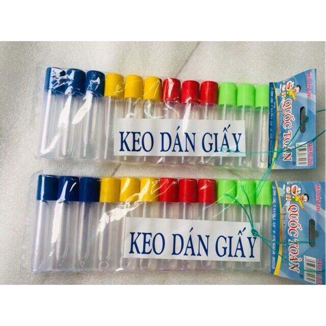 Lốc 12 CHAI HỒ (keo) NƯỚC DÁN GIẤY (HÌNH THẬT)