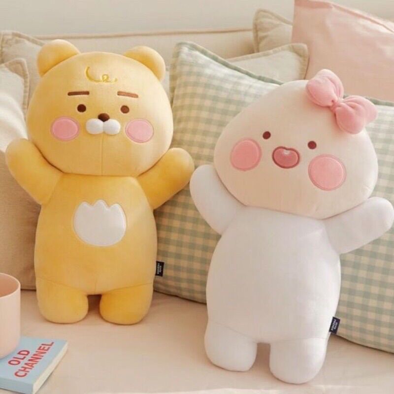 Gấu bông đào rian đứng giơ tay cao miniso chính hãng