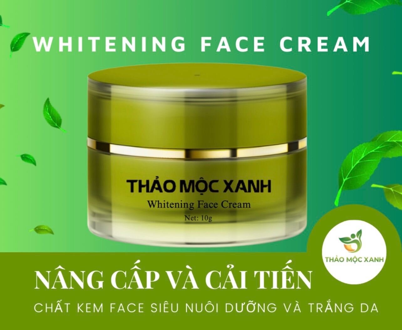 [Sỉ 5] Kem Face Thảo Mộc Xanh 5 lọ