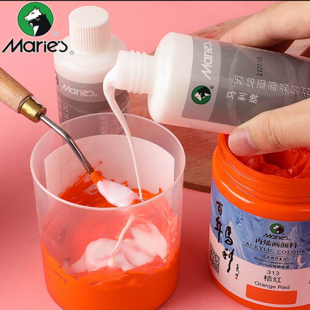 CHAI DUNG DỊCH PHA LOÃNG MÀU ACRYLIC 100ML