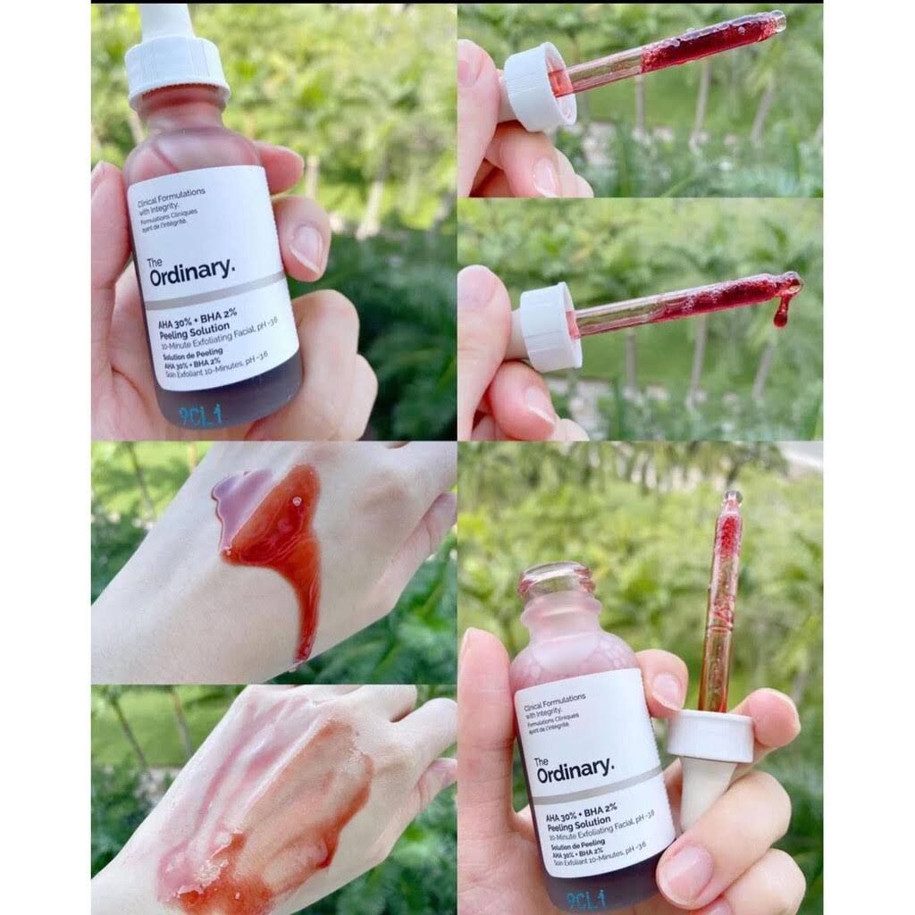 [Bill Sephora US] Tẩy da chết hoá học The Ordinary AHA 30% + BHA 2% Peeling Solution