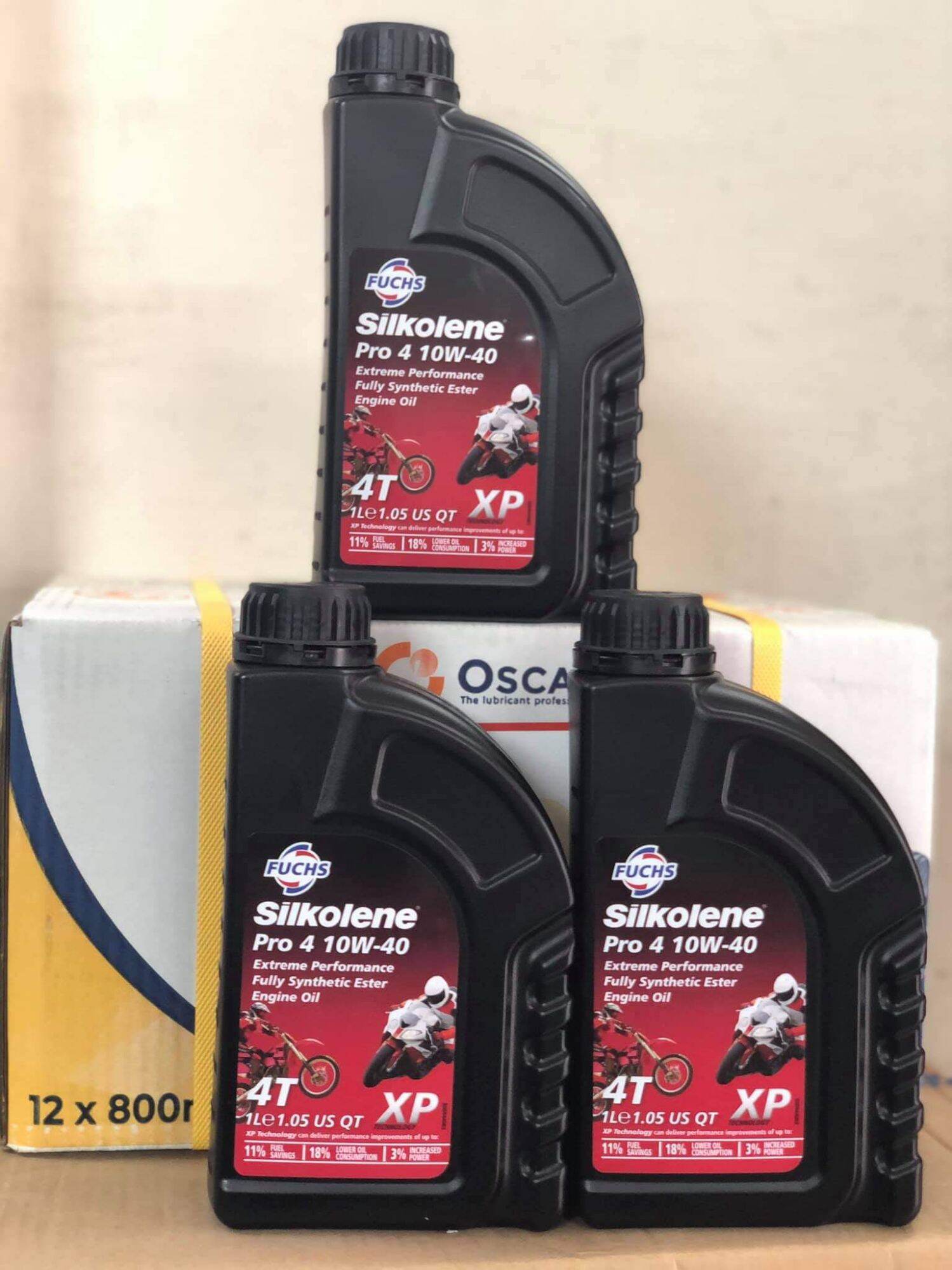 Fuchs Silkolene Pro 4 10W40 XP  *Có Chiếc Lẻ*