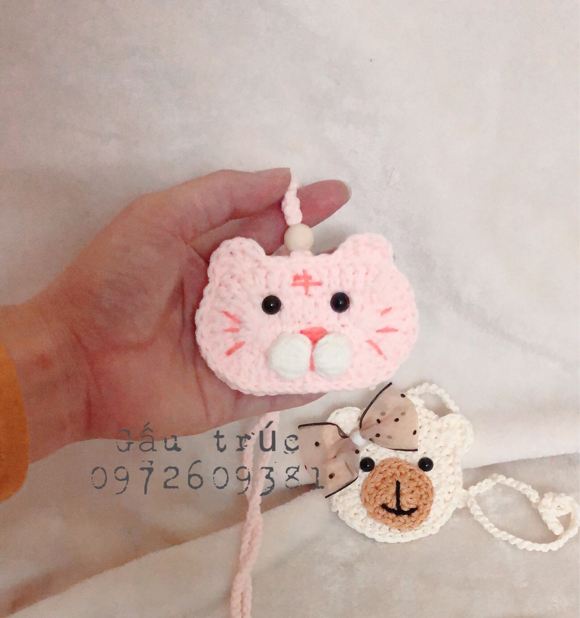 Túi đựng tỏi hình chú hổ con cho bé