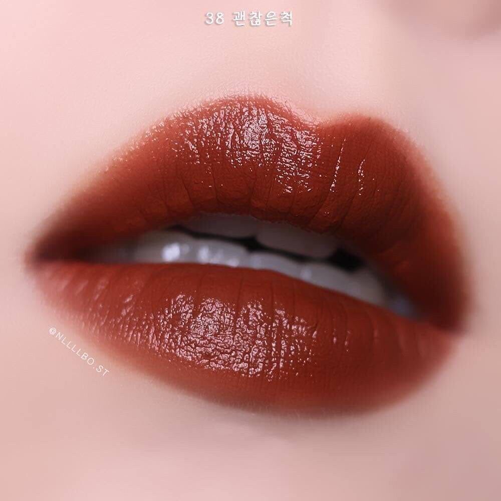 Son kem bbia last velet lip tint ver 8 màu 38 nâu chocolate