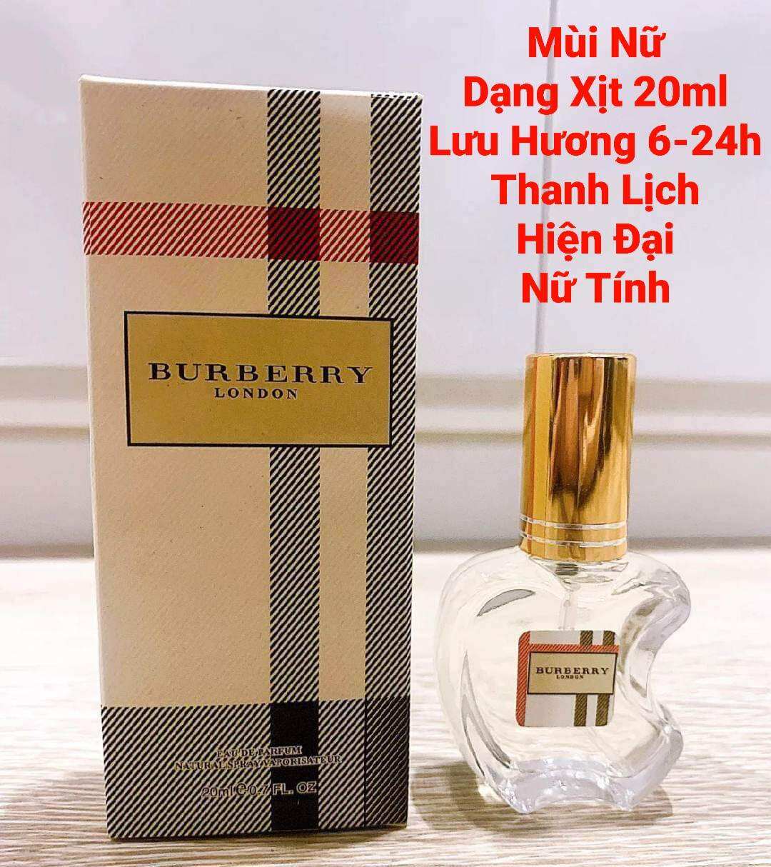 BURBERRY LON DON nước hoa chiết pháp 20ml, dạng xịt