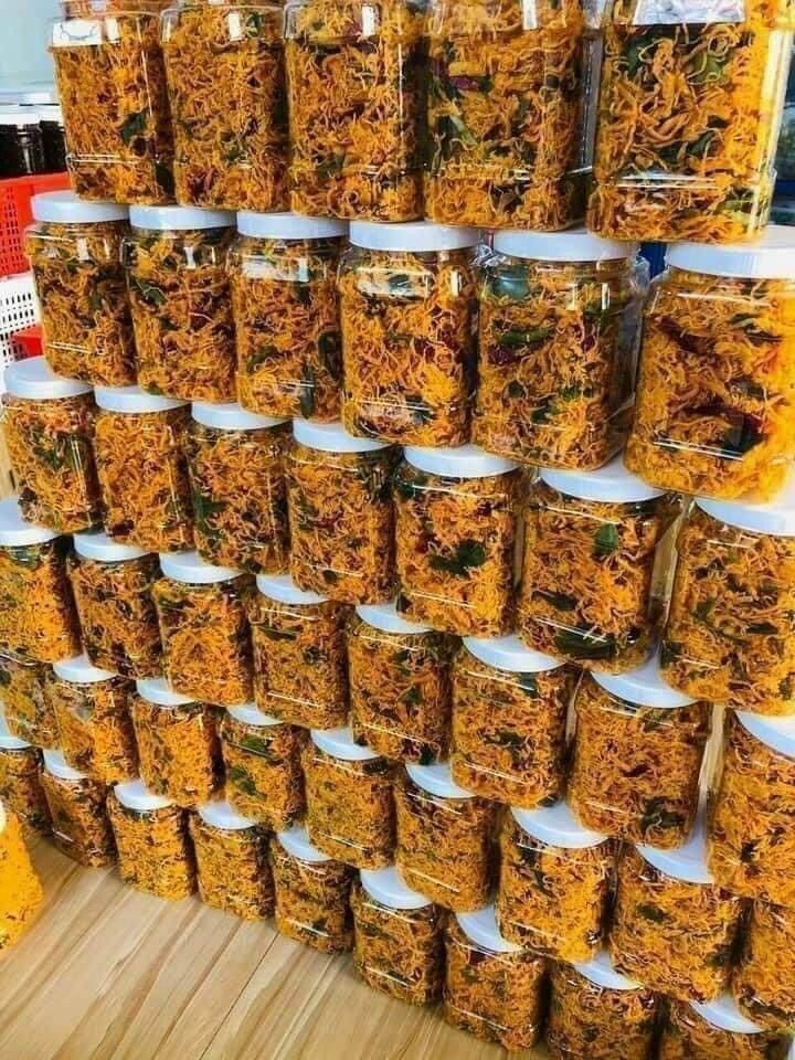Khô Gà Lá Chanh Hủ 500Gram