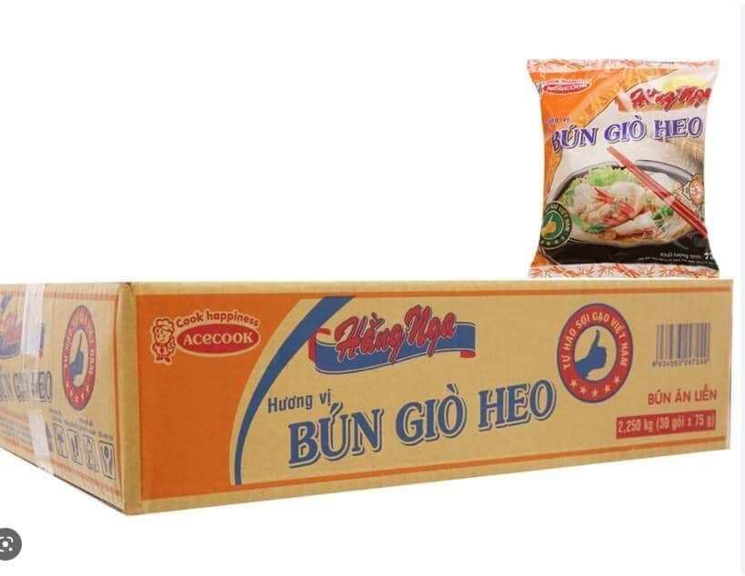 Bún Giò Heo Hằng Nga 30 gói ×75g