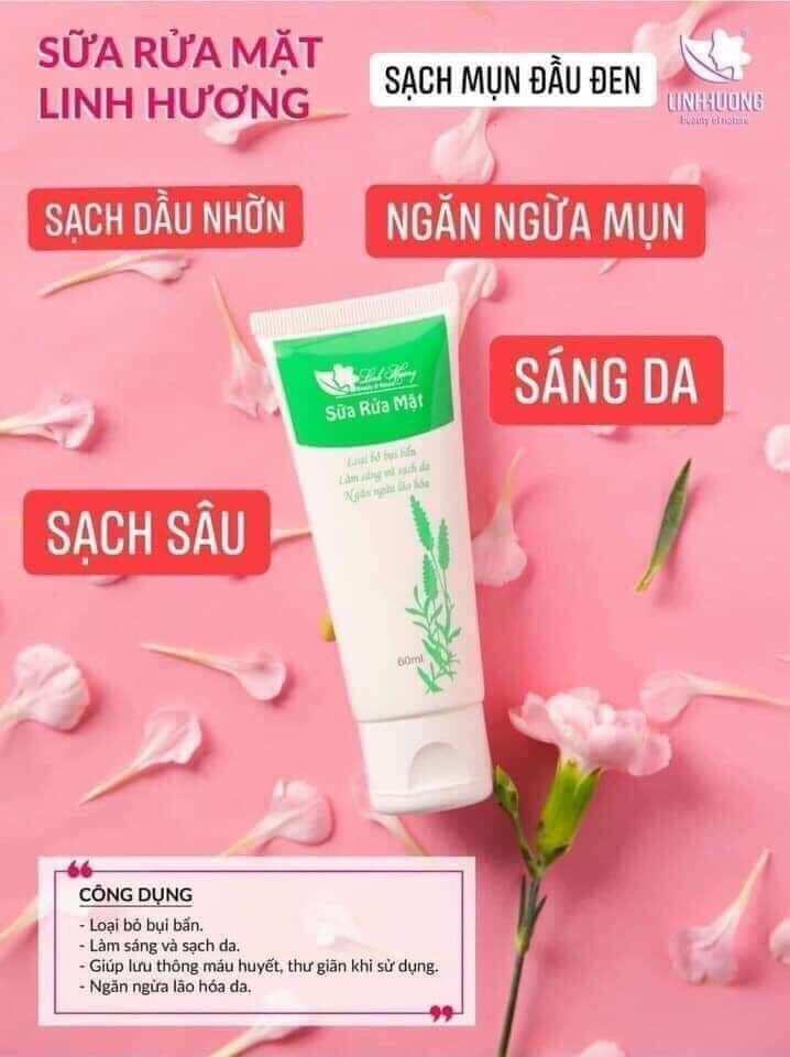 Sữa rửa mặt Linh Hương