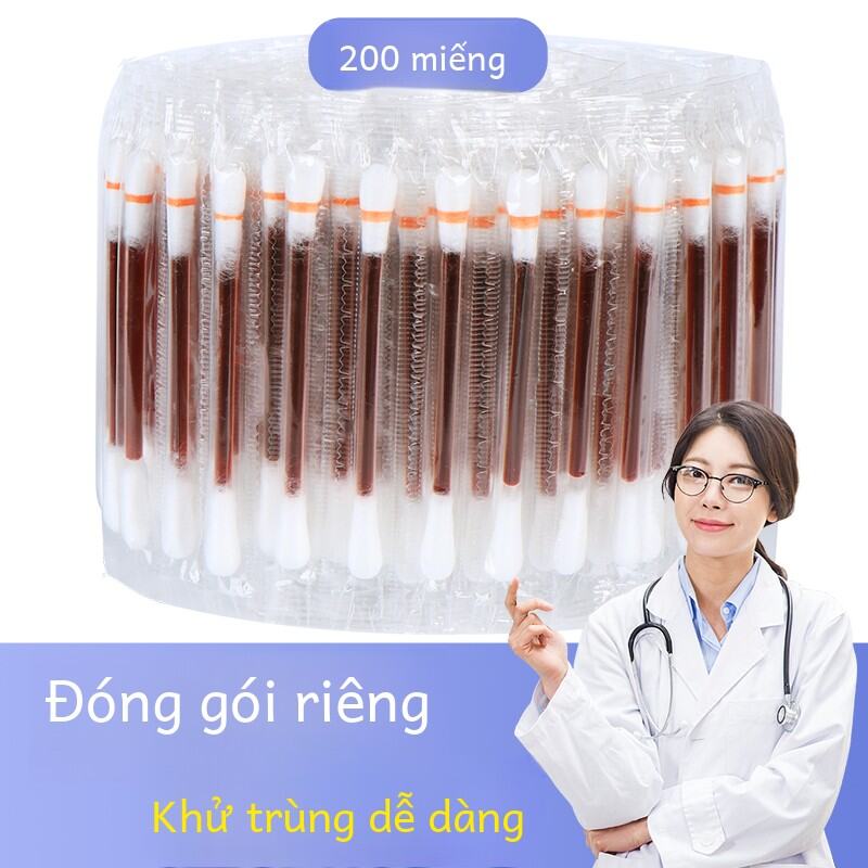 Khử Trùng Bằng Cồn Iodine Dùng Một Lần Cotton Vải Bông Tăm Bông Sử Dụng Tại Nhà Diệt Khuẩn Diệt Cồn 