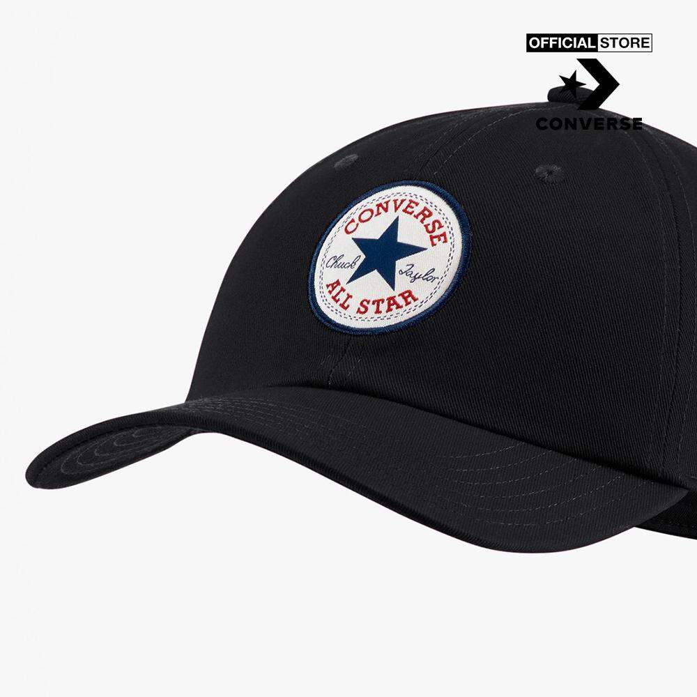 [Flash voucher 20% + Freeship + 20h 10.11 - 17.11] CONVERSE - Nón bóng chày unisex Tipoff 22134-A01-005-BLACK