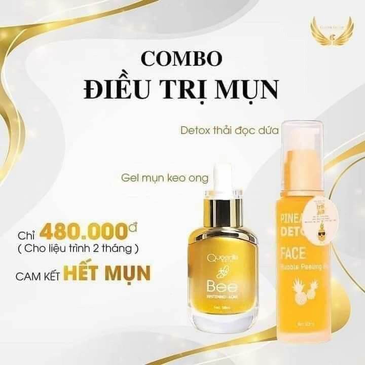 [Hcm]Combo Dưỡng Da Mụn Lấy Sạch Mọi Loại Mụn Trên Da Mang Lại Nền Da Trắng Hồng Trẻ Hóa Không Còn Thâm Xạm Do Mụn Để Lại