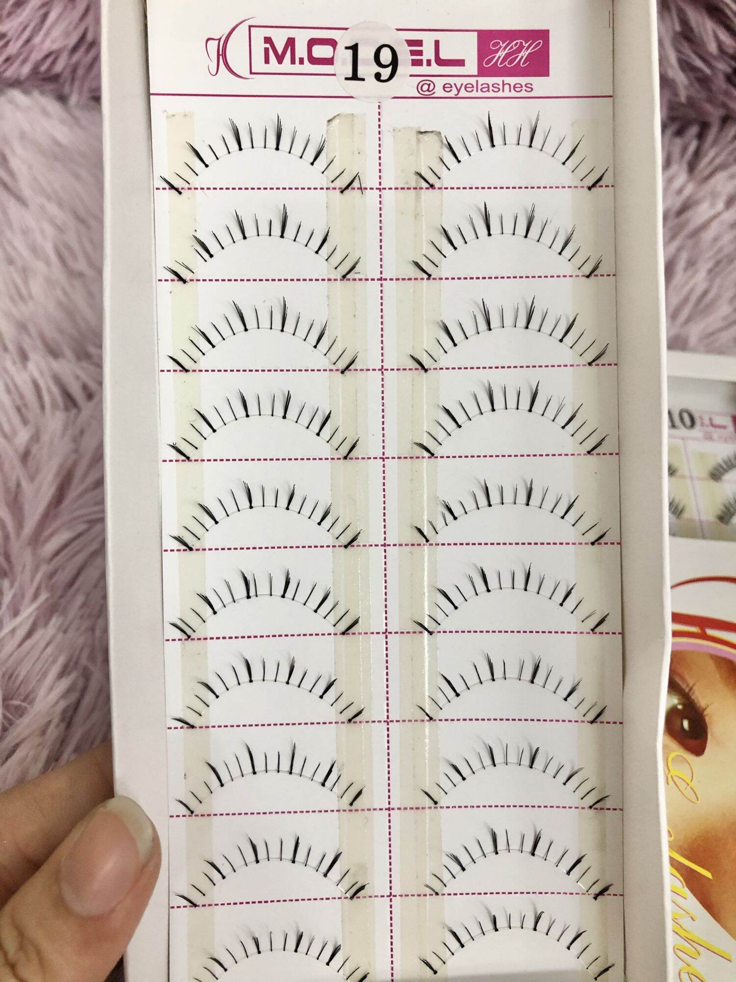 Lông mi gân trong M.O.D.E.L HH gắn mi dưới siêu mềm