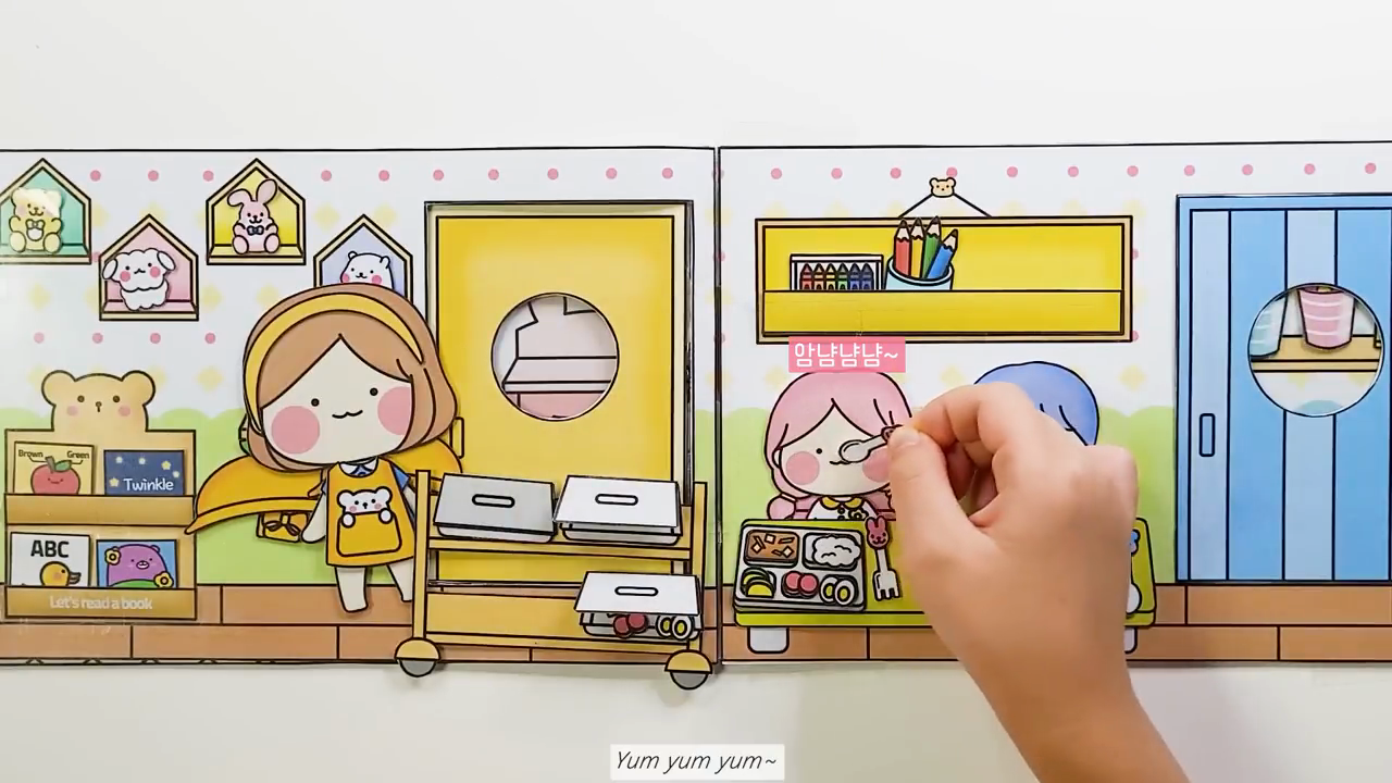 ( BÚP BÊ GIẤY) CÙNG BÉ ĐẾN TRƯỜNG