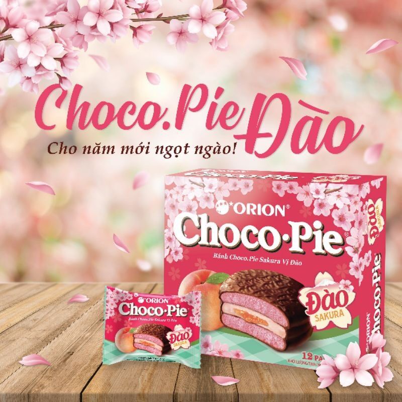 COMBO 12 CÁI BÁNH CHOCOPIE ORION (NGẪU NHIÊN)