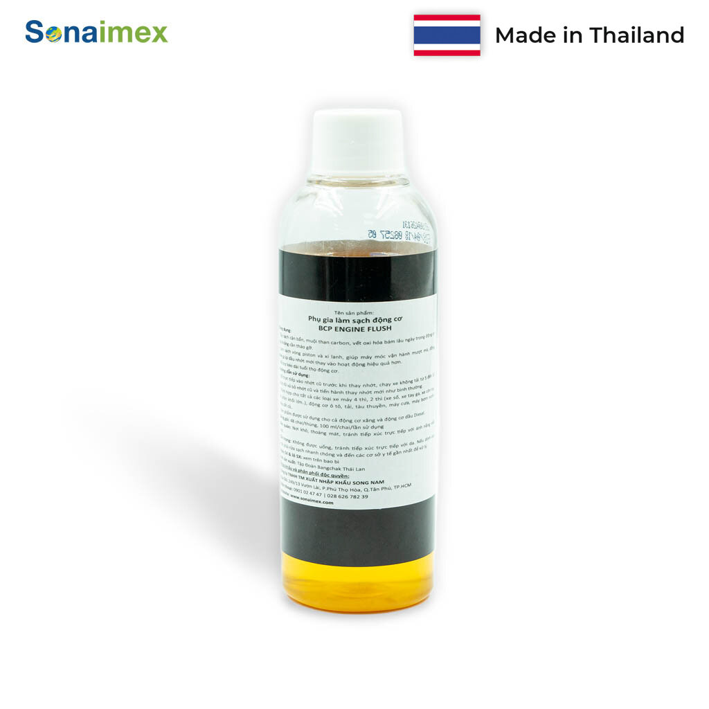 [QUÀ TẶNG] 1 Lon nhớt xe máy tổng hợp toàn phần 100% BCP Thái Lan 1L -  FURIO SAE 10W40, API SN, JASO MA2, Fully Synthetic dành cho xe số, xe ga, côn tay, motor TẶNG 1 chai vệ sinh động cơ siêu sạch BCP Engine Flush 100 mL