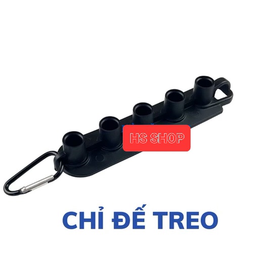 5 bép phun + đế treo bép phun các góc độ xịt rửa áp lực cao