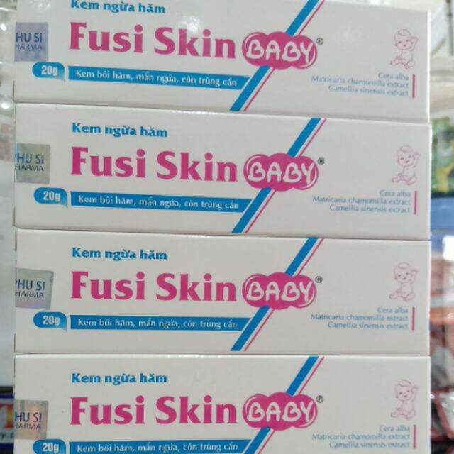 Fusi Skin Baby - Kem Bôi Hăm, Mẩn Ngứa, Côn Trùng Cắn Cho Bé - tuýp 20g