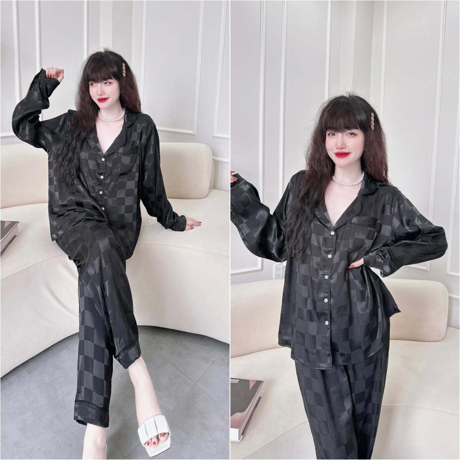 Đồ bộ Gấm Thái Bigsize Cao Cấp - Form to, chất đẹp