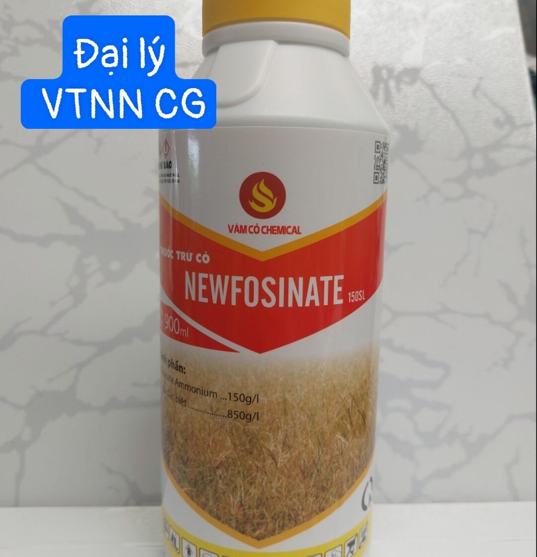 Thuốc trừ cỏ NEWFOSINATE,1 chai 900ml,Newfosinate 150sl,Vua lưu dẫn trừ các loại cỏ dại tận gốc,LÁ RỘNG,THÂN GỖ