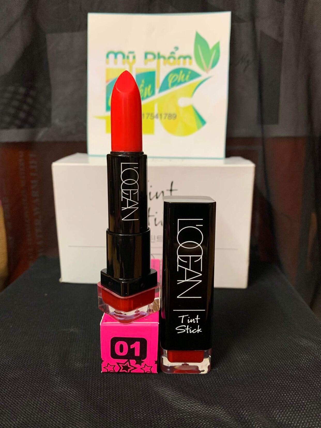 Son Locean 01- Đỏ hồng