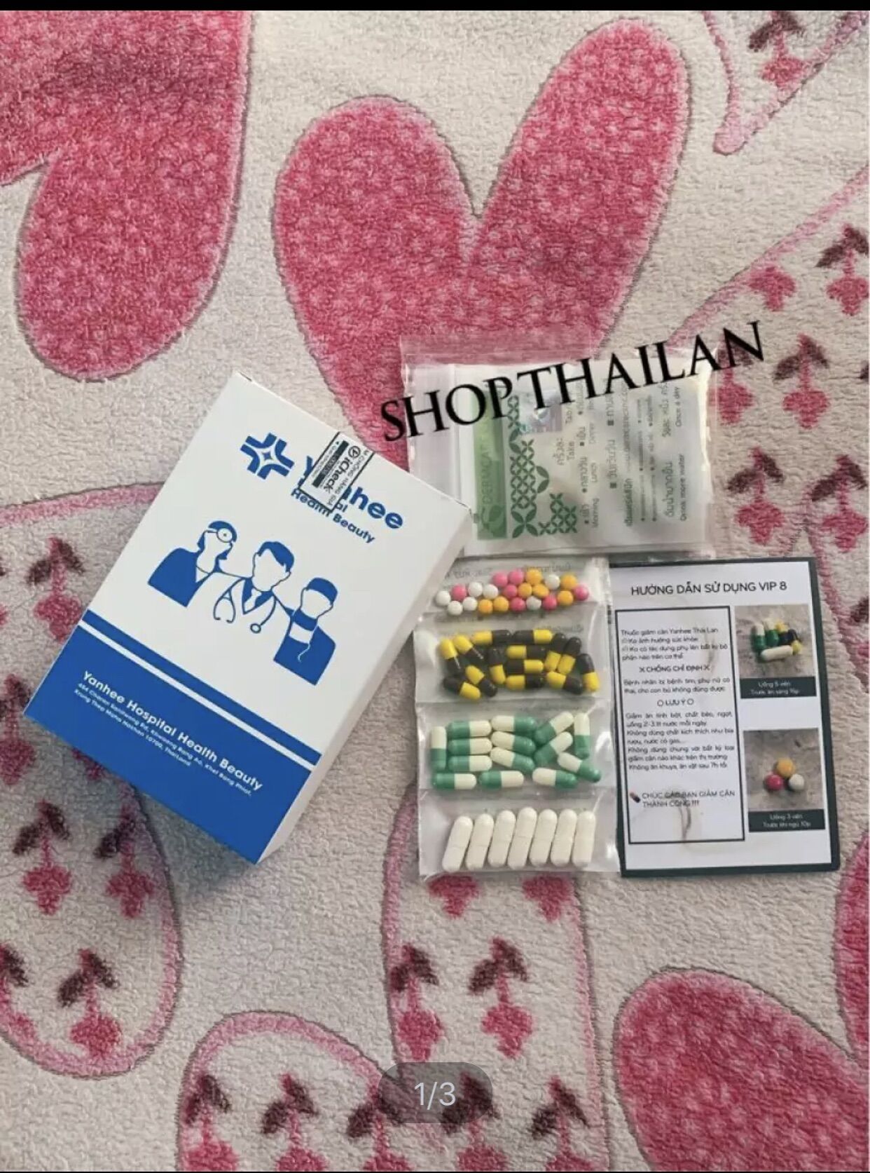 Giảm cân Vip 8 Yanhee liệu trình 2 tuần