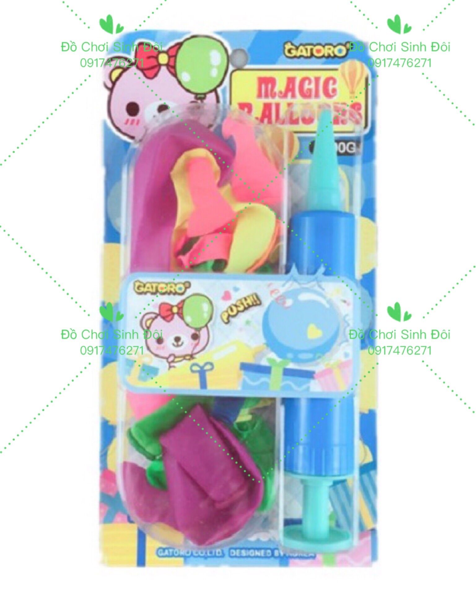 Vĩ bong bóng và ống bom