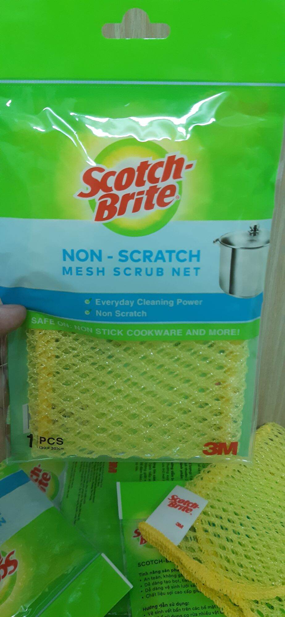 Lưới cọ rửa không trầy xước Scotch - Brite