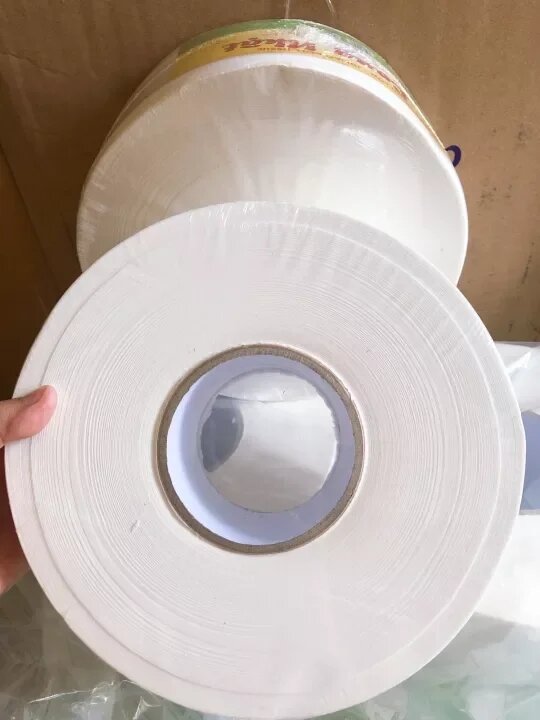 Giấy vệ sinh lụa cuộn lớn công nghiệp 700gram 3 lớp