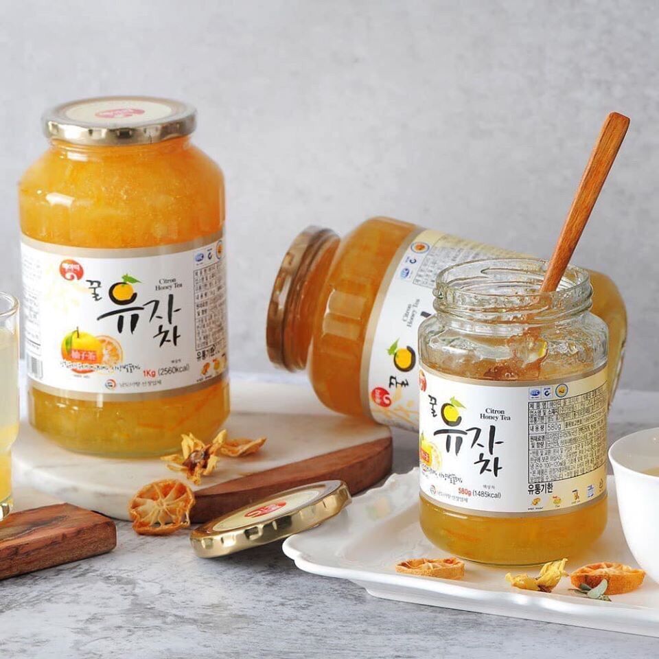 [HCM]mật ong chanh gừng
