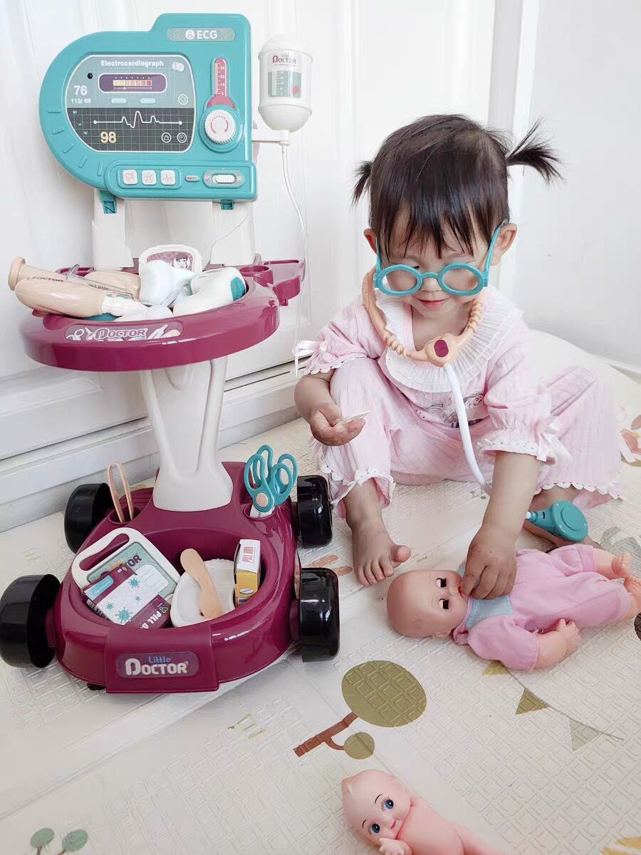 Đồ chơi bác sĩ có xe đẩy