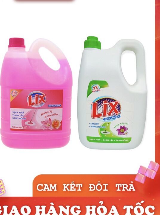 Nước Lau Sàn Lix 3.8Kg