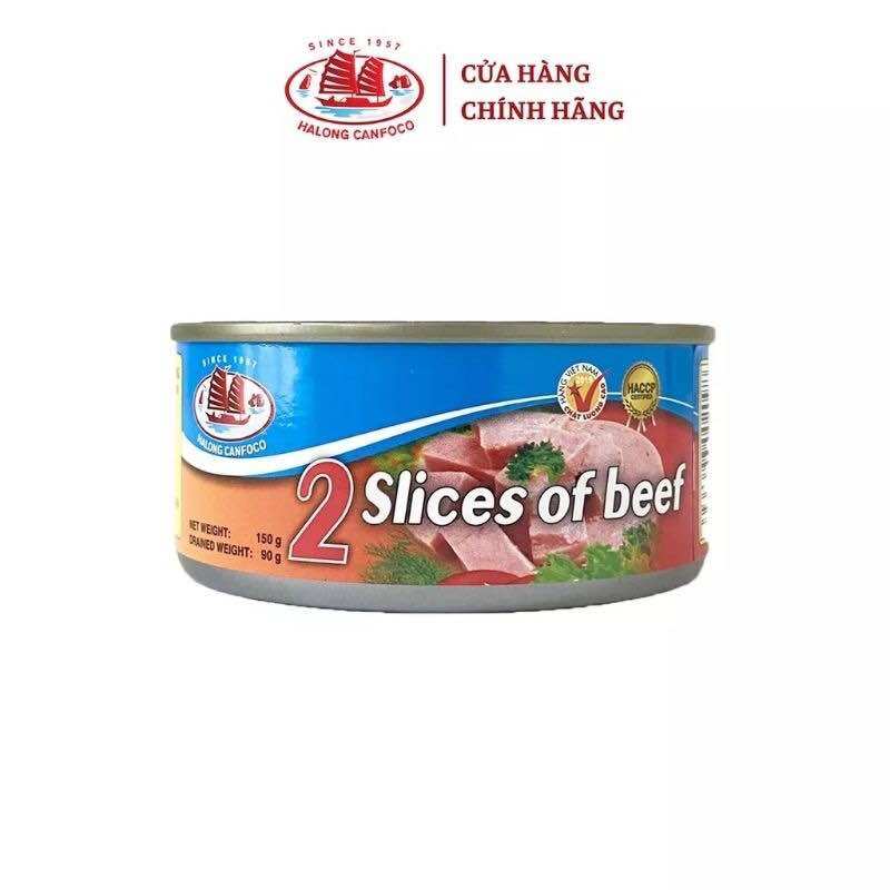 Thịt Bò 2 Lát 150g - Đồ Hộp Hạ Long