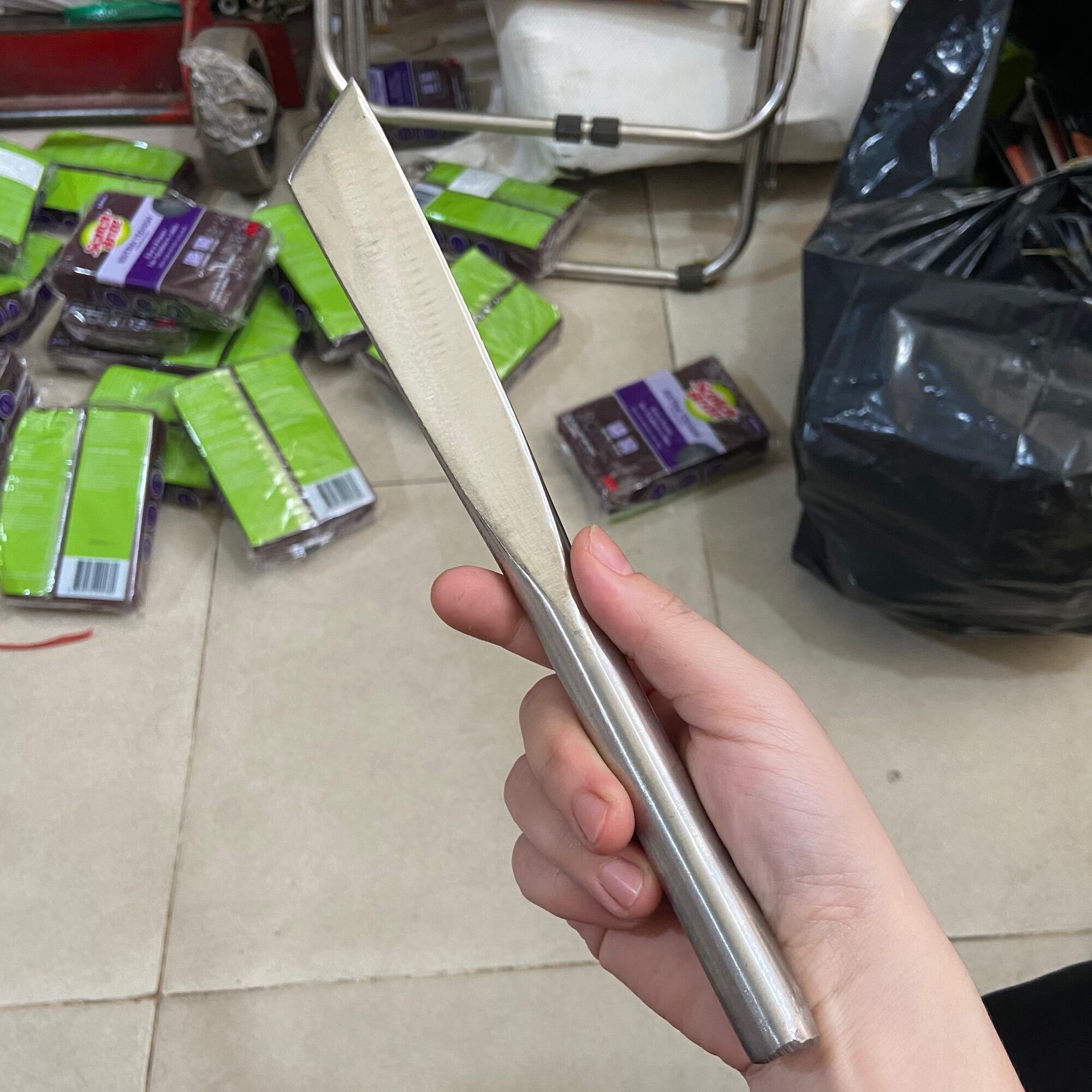 Khui Sầu Riêng Inox Siêu Cứng