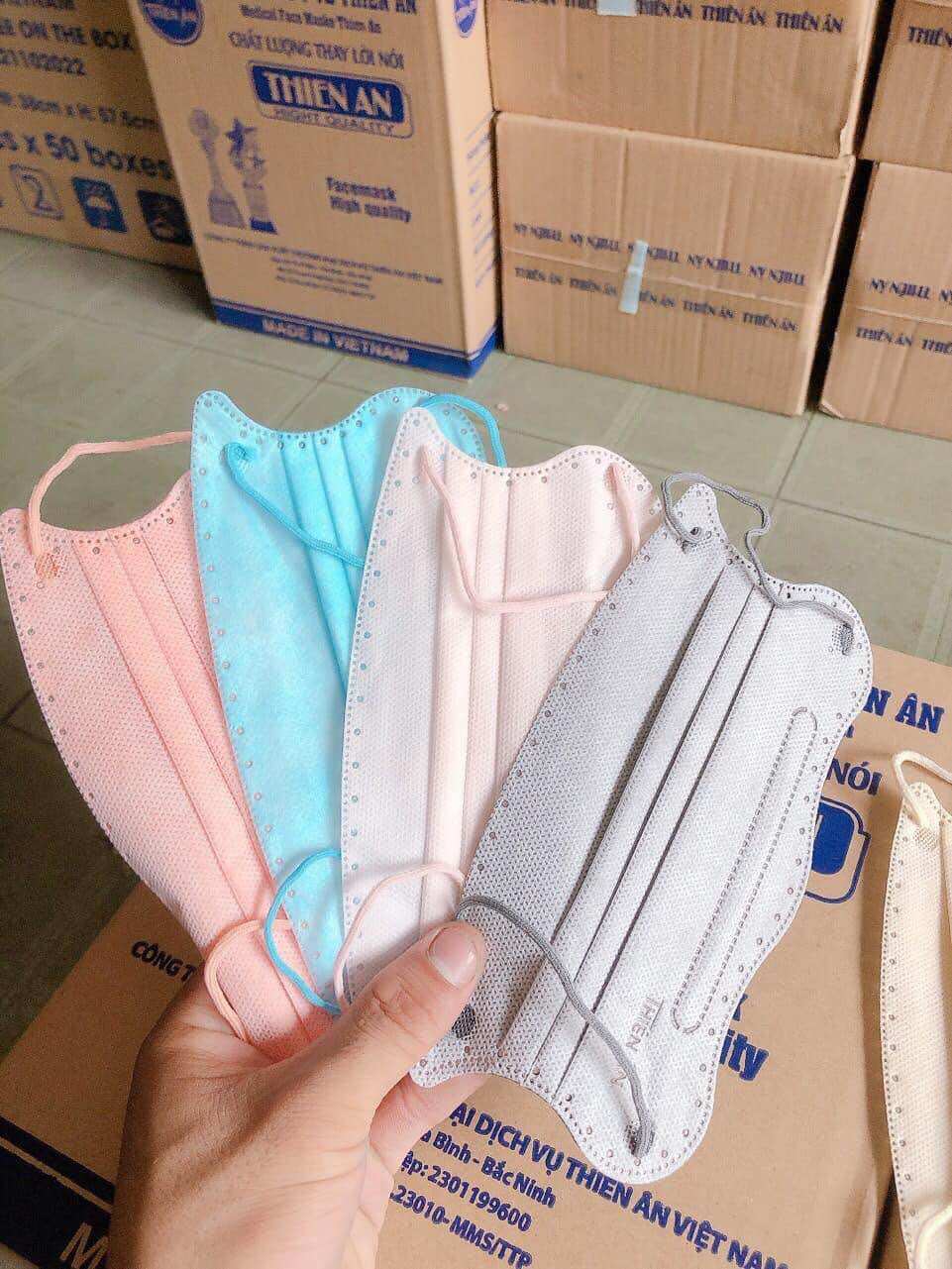 (Combo 300 cái) KHẨU TRANG Y TẾ CUA THIÊN ÂN