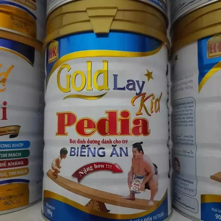 Sữa goldlay pedia kid 900g date mới