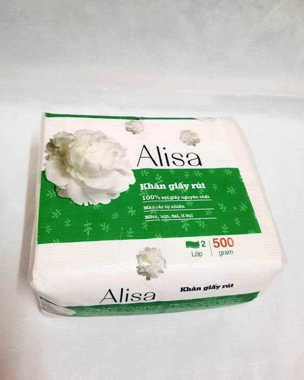 Gói 500gr giấy ăn giấy rút nhà hàng quán ăn Alisa