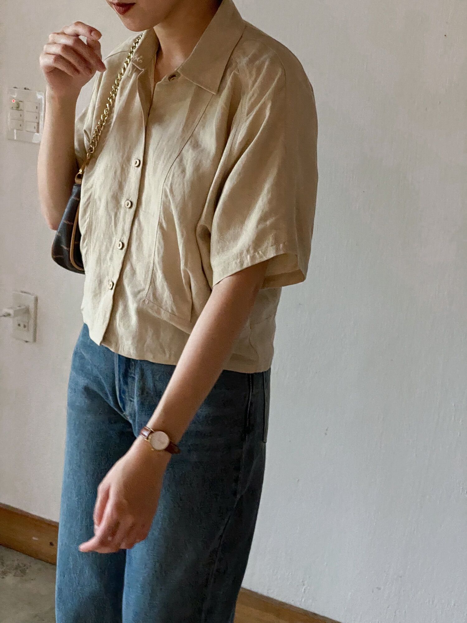 Sami shirts - sơ mi linen dáng ngắn