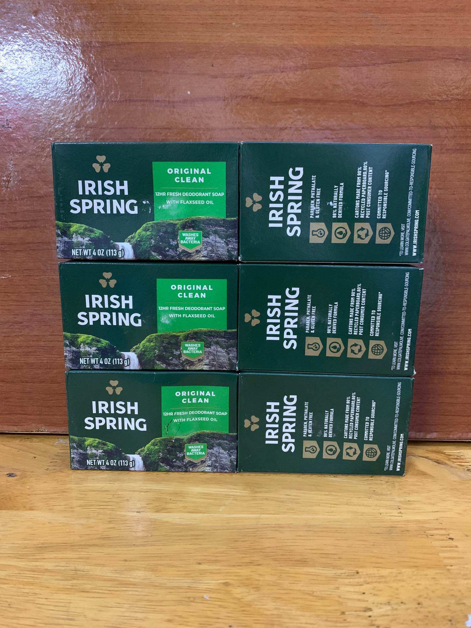 [HCM]Combo 6 cục xà phòng Irish Spring 113gr-Mỹ