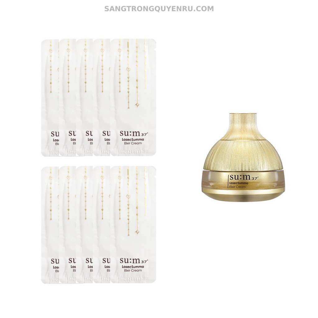 Kem dưỡng tái sinh su:m 37 losec summa elixir cream chống lão hóa, dưỡng ẩm, tái sinh da 1ml